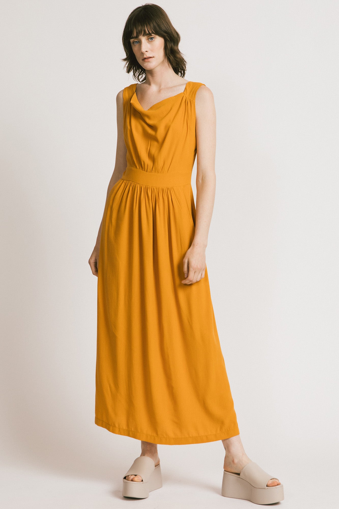 Allison Wonderland | Saffron Yellow Palermo Dress